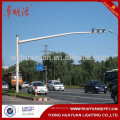 galvanized conical octagonal steel sign poles